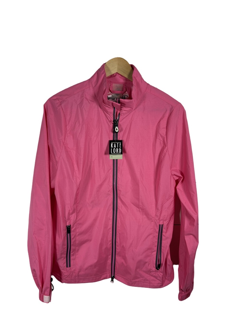 Kate Lord Pink Golf Jacket Betty Hicks Pro-Am Womens M NWT